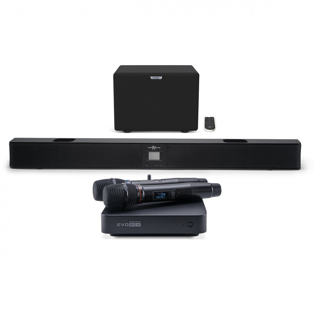 караоке-комплект EVOBOX Plus + EvoSound Bar (саундбар с караоке) в Кизляре