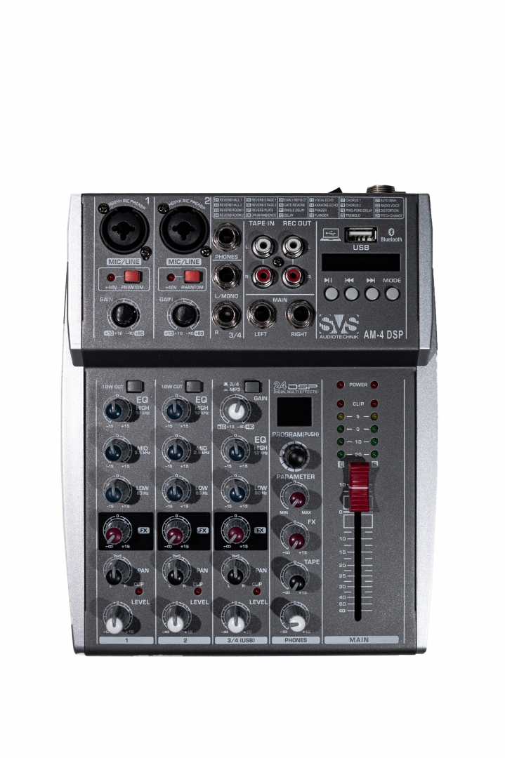 SVS Audiotechnik mixers AM-4 DSP Аналоговый микшерный пульт, 4-канала в Кизляре