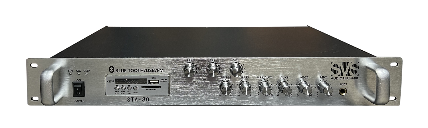 SVS Audiotechnik STA-80 Микшер-усилитель для систем Public Address в Кизляре