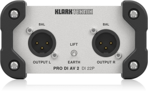 Klark Teknik DI 22P пассивный стерео директ-бокс в Кизляре