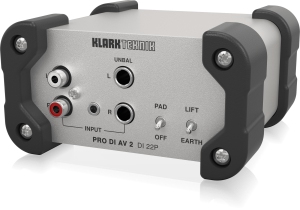 Klark Teknik DI 22P пассивный стерео директ-бокс в Кизляре